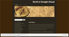 Desktop Screenshot of northisstraightahead.wordpress.com