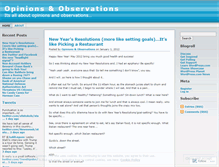 Tablet Screenshot of opinionsandobservations.wordpress.com