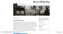 Desktop Screenshot of mydailymovie.wordpress.com