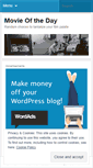 Mobile Screenshot of mydailymovie.wordpress.com