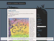 Tablet Screenshot of kidlitkls.wordpress.com