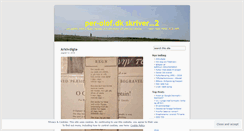 Desktop Screenshot of perolofdk.wordpress.com