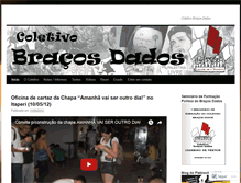 Tablet Screenshot of bracosdados.wordpress.com