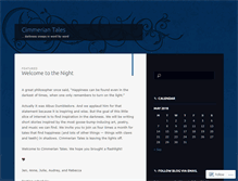 Tablet Screenshot of cimmeriantales.wordpress.com