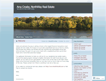 Tablet Screenshot of amymcrosby.wordpress.com