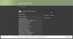 Desktop Screenshot of gudangcewek.wordpress.com