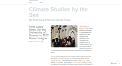 Desktop Screenshot of climatechangesussex.wordpress.com