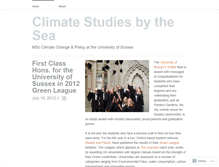 Tablet Screenshot of climatechangesussex.wordpress.com