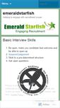 Mobile Screenshot of emeraldstarfish.wordpress.com