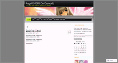 Desktop Screenshot of angel101665.wordpress.com