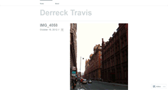 Desktop Screenshot of derrecktravis.wordpress.com