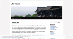 Desktop Screenshot of lillatravels.wordpress.com