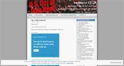 Desktop Screenshot of march20sds.wordpress.com