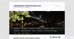 Desktop Screenshot of congressocertificadas.wordpress.com
