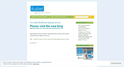 Desktop Screenshot of isabelhealthcare.wordpress.com