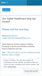 Mobile Screenshot of isabelhealthcare.wordpress.com