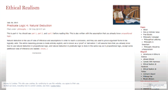 Desktop Screenshot of ethicalrealism.wordpress.com
