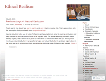 Tablet Screenshot of ethicalrealism.wordpress.com