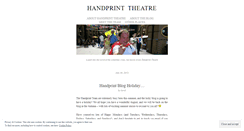 Desktop Screenshot of handprinttheatre.wordpress.com