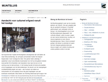 Tablet Screenshot of muntsluis.wordpress.com