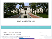 Tablet Screenshot of livemorristown.wordpress.com