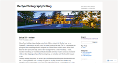 Desktop Screenshot of berlynphotography.wordpress.com