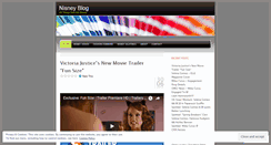 Desktop Screenshot of nisneygossip.wordpress.com