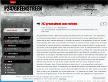 Tablet Screenshot of p247greenstreen.wordpress.com