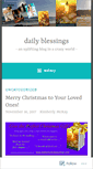 Mobile Screenshot of blessed1.wordpress.com