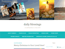 Tablet Screenshot of blessed1.wordpress.com