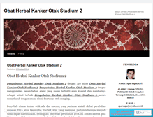 Tablet Screenshot of obatherbalkankerotakstadium217.wordpress.com