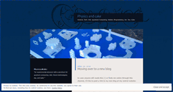 Desktop Screenshot of physicsandcake.wordpress.com