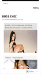 Mobile Screenshot of bosschic.wordpress.com