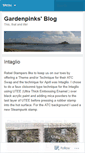 Mobile Screenshot of gardenpinks.wordpress.com