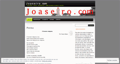 Desktop Screenshot of joaseiro.wordpress.com