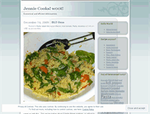 Tablet Screenshot of jenniec00ks.wordpress.com