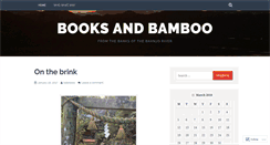 Desktop Screenshot of booksandbamboo.wordpress.com