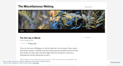 Desktop Screenshot of narinch.wordpress.com