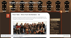 Desktop Screenshot of lewishamukulele.wordpress.com