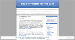 Desktop Screenshot of fabriciolana.wordpress.com