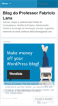 Mobile Screenshot of fabriciolana.wordpress.com
