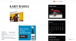 Desktop Screenshot of kartbahia.wordpress.com