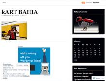 Tablet Screenshot of kartbahia.wordpress.com