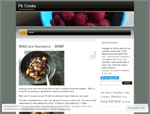 Tablet Screenshot of pkcooks.wordpress.com