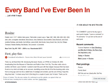 Tablet Screenshot of everyband.wordpress.com