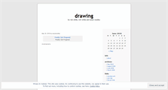 Desktop Screenshot of drawing.wordpress.com