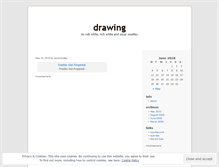 Tablet Screenshot of drawing.wordpress.com