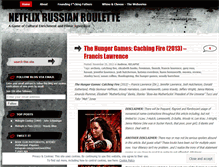 Tablet Screenshot of netflixroulette.wordpress.com