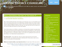 Tablet Screenshot of holisticdivorce.wordpress.com