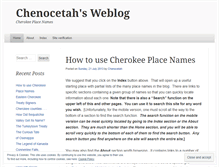 Tablet Screenshot of chenocetah.wordpress.com